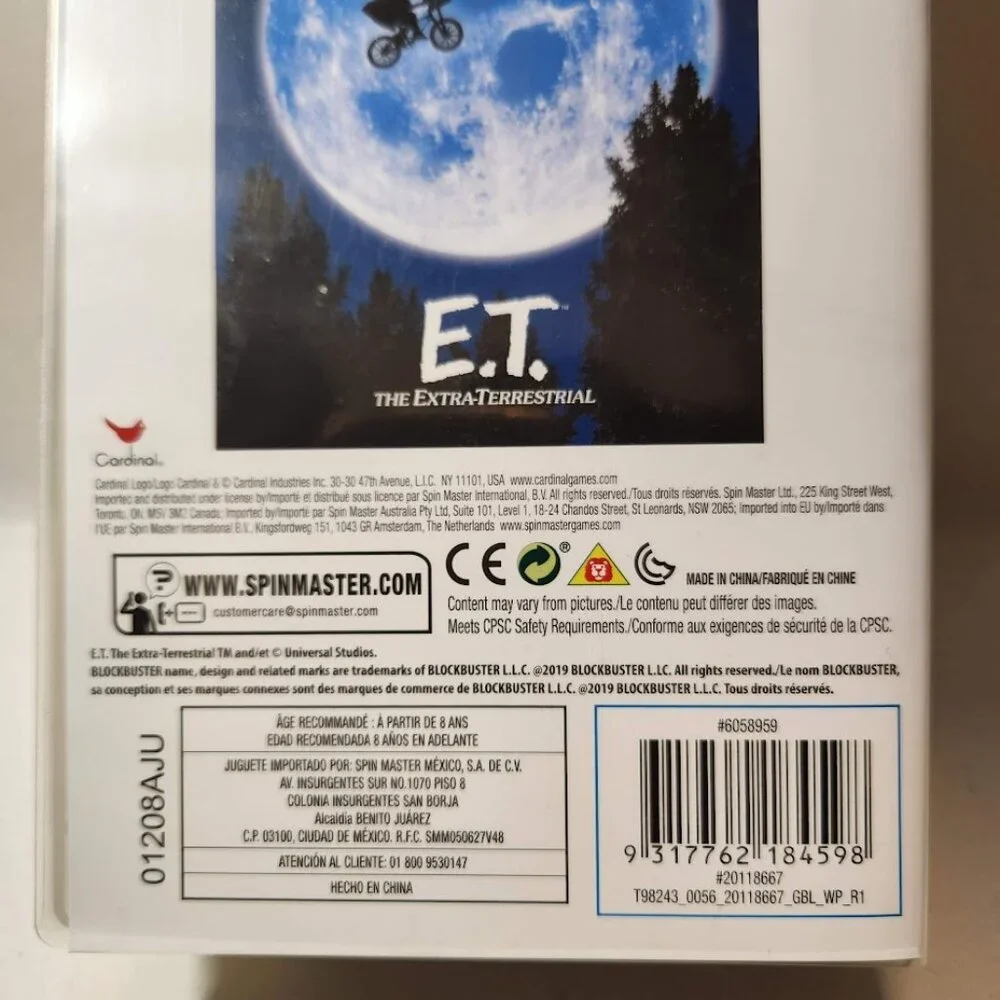 NEW 500 Pieces Jigsaw Puzzle ET E.T. Spin Master Game in Retro Blockbuster